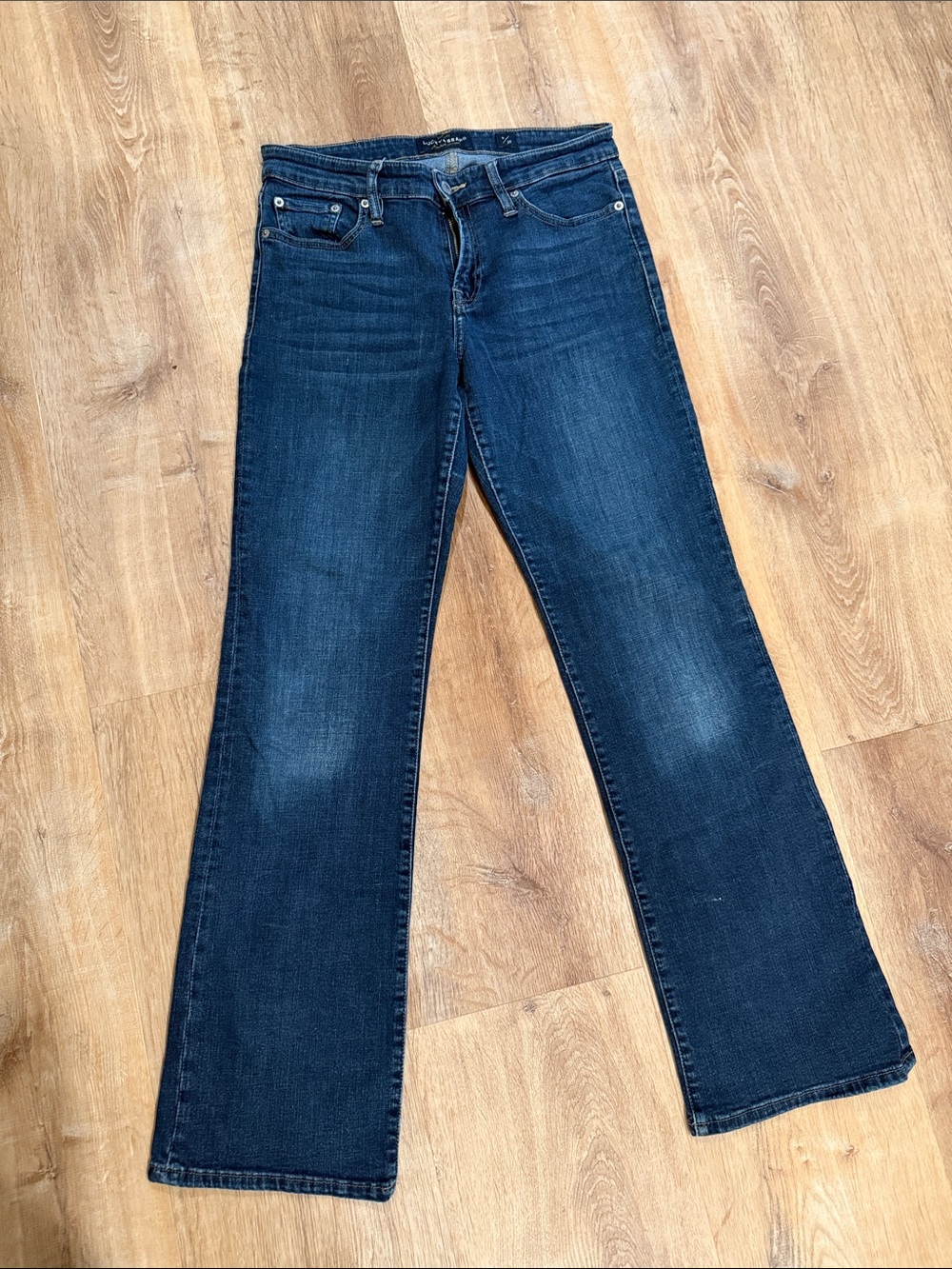 Lucky Brand Dark Blue Flare Jeans - Wide Leg Denim